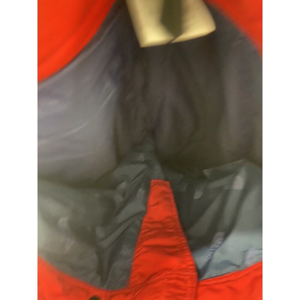 RARE THE NORTH FACE USA RED SKI SNOW PANTS MEN’S SIZE MEDIUM VINTAGE - Picture 8 of 10